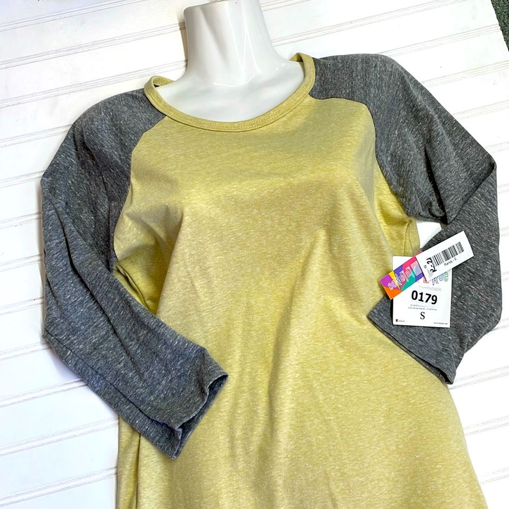 LulaRoe Microstriped Randy Top-#R20